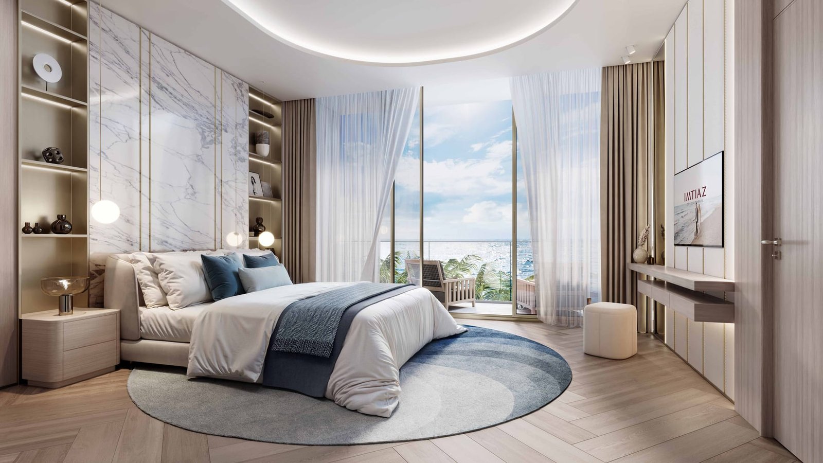 Beach Walk III by Imtiaz — interior