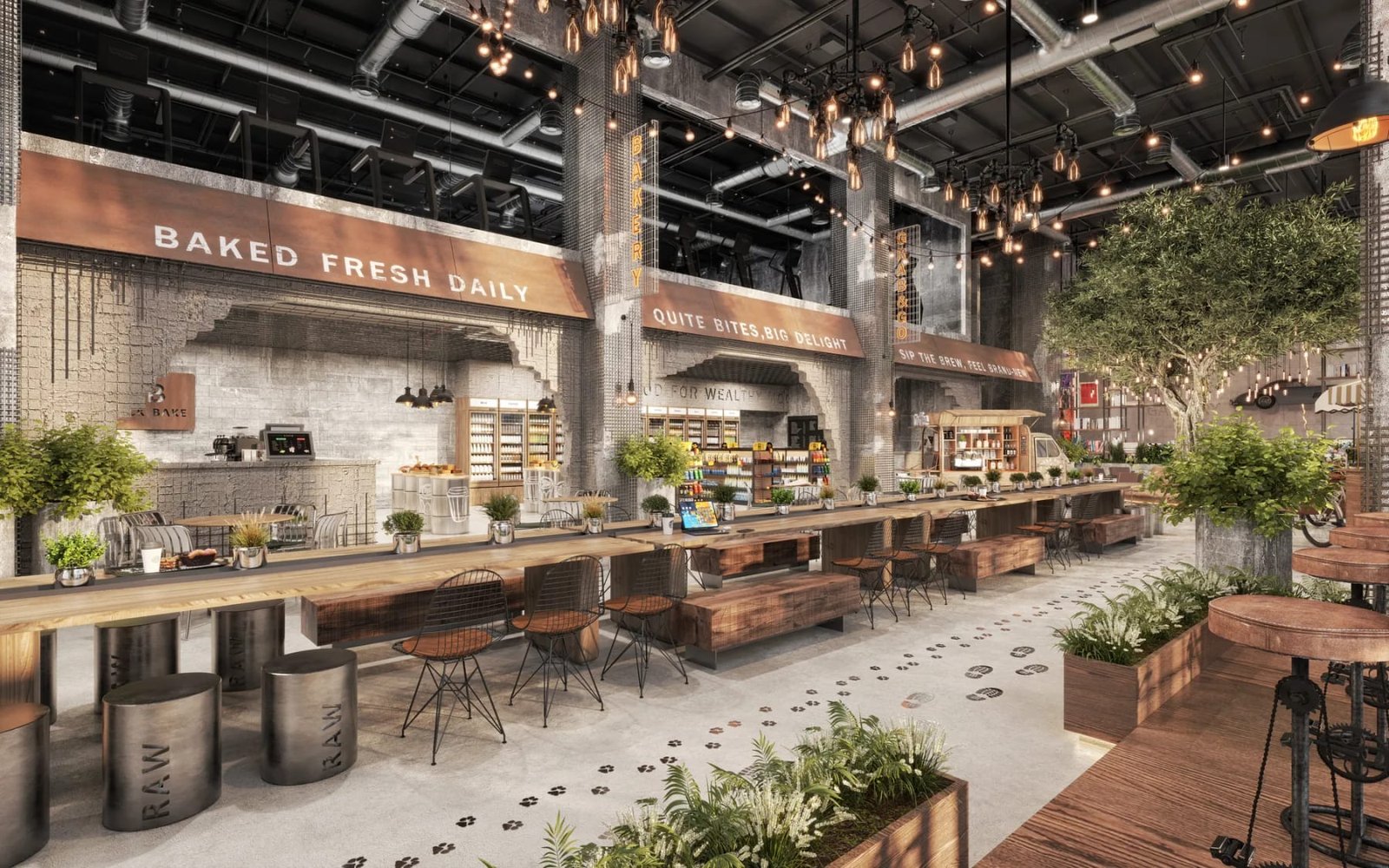 RAW District II by Imtiaz — interior